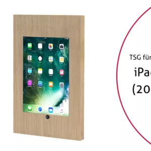 TabLines TSG042O Tablet Schutzgeh?use f?r Apple iPad 5 (2017), HB, Holz Eiche