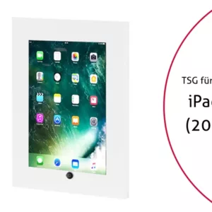 TabLines TSG042W Tablet Schutzgeh?use f?r Apple iPad 5 (2017), HB, wei?