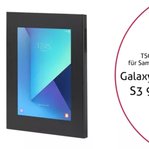 TabLines TSG043B Tablet Schutzgeh?use f?r Samsung Tab S3 9.7, schwarz