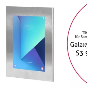 TabLines TSG043E Tablet Schutzgeh?use f?r Samsung Tab S3 9.7, Edelstahl