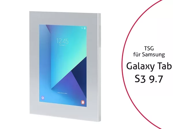 TabLines TSG043S Tablet Schutzgeh?use f?r Samsung Tab S3 9.7, silber