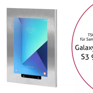 TabLines TSG044E Tablet Schutzgeh?use f?r Samsung Tab S3 9.7, HB, Edelstahl