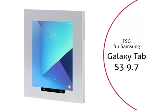 TabLines TSG044S Tablet Schutzgeh?use f?r Samsung Tab S3 9.7, HB, silber