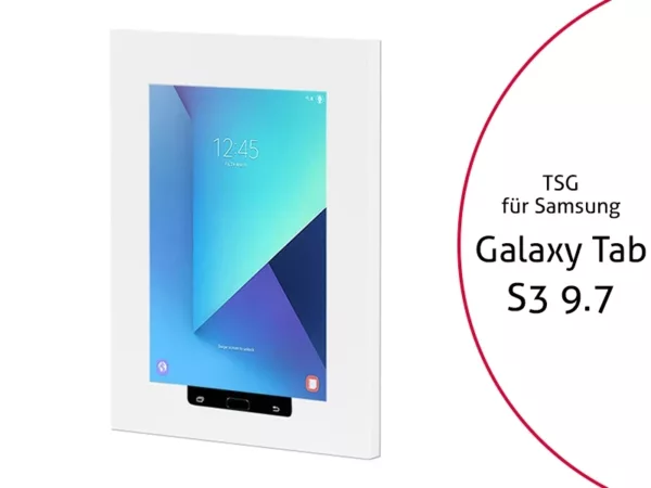 TabLines TSG044W Tablet Schutzgeh?use f?r Samsung Tab S3 9.7, HB, wei?