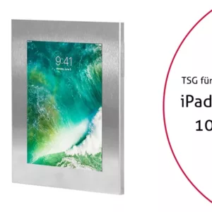 TabLines TSG045E Tablet Schutzgeh?use f?r Apple iPad Pro 10.5Zoll, Edelstahl