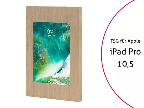 TabLines TSG045O Tablet Schutzgeh?use f?r Apple iPad Pro 10.5, Holz Eiche