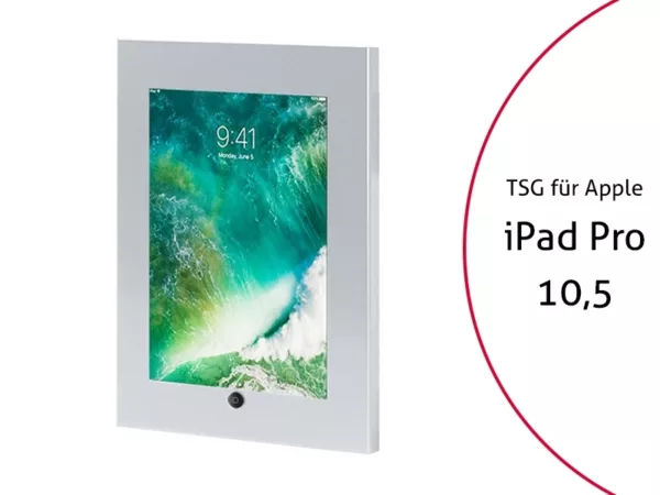 TabLines TSG046S Tablet Schutzgeh?use f?r Apple iPad Pro 10.5, HB, silber