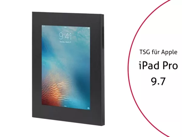 TabLines TSG048B Tablet Schutzgeh?use ohne HB Apple iPad Pro 9.7, schwarz