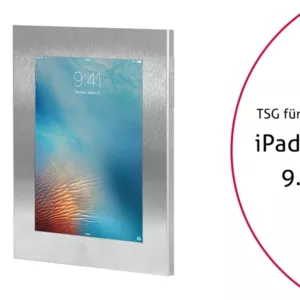 TabLines TSG048E Tablet Schutzgeh?use ohne HB Apple iPad Pro 9.7, Edelstahl