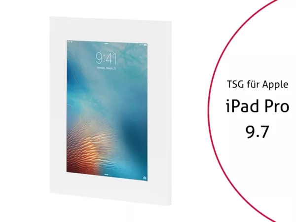 TabLines TSG048W Tablet Schutzgeh?use ohne HB Apple iPad Pro 9.7, wei?