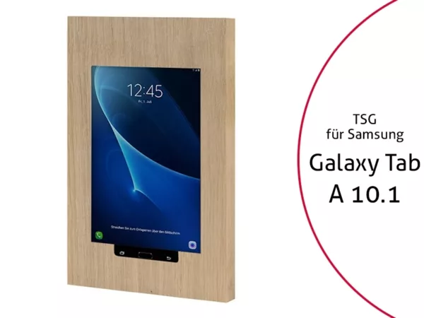 TabLines TSG051O Tablet Schutzgeh?use f?r Samsung Tab A 10.1 (2016), HB, Holz Ei...