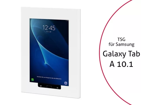 TabLines TSG051W Tablet Schutzgeh?use f?r Samsung Tab A 10.1 (2016), HB, wei?