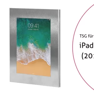 TabLines TSG054E Tablet Schutzgeh?use f?r Apple iPad 6 9.7 (2018), Edelstahl