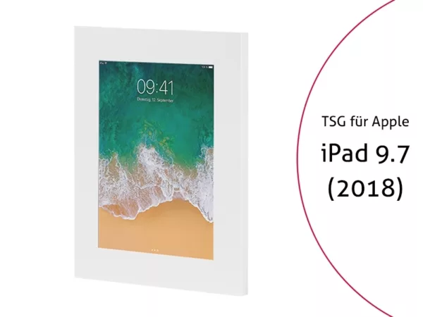 TabLines TSG054W Tablet Schutzgeh?use f?r Apple iPad 6 9.7 (2018), wei?