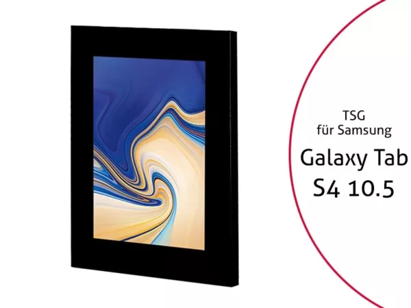 TabLines TSG056B Tablet Schutzgeh?use f?r Samsung Tab S4 10.5, schwarz