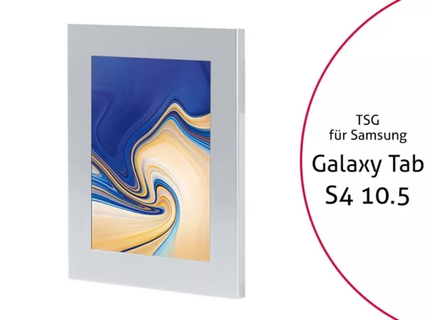 TabLines TSG056S Tablet Schutzgeh?use f?r Samsung Tab S4 10.5, silber