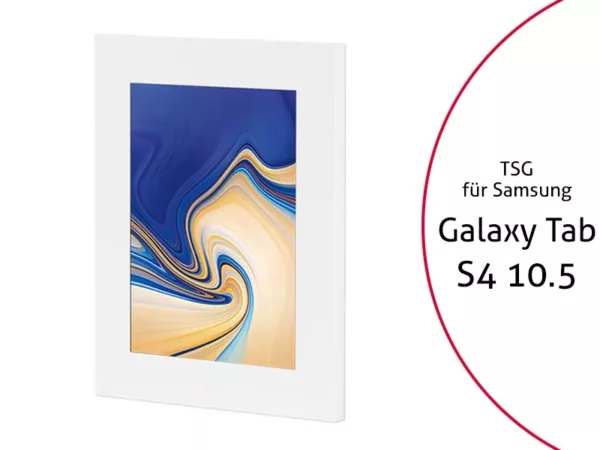 TabLines TSG056W Tablet Schutzgeh?use f?r Samsung Tab S4 10.5, wei?