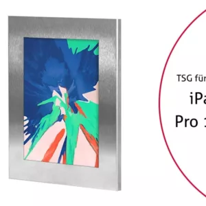 TabLines TSG058E Tablet Schutzgeh?use f?r Apple iPad Pro 11, Edelstahl