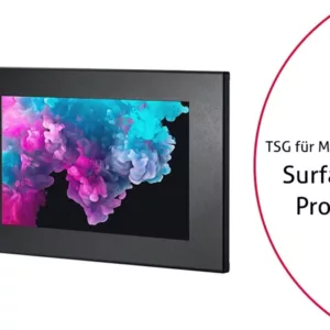 TabLines TSG060B Tablet Schutzgeh?use f?r Microsoft Surface Pro 6, schwarz