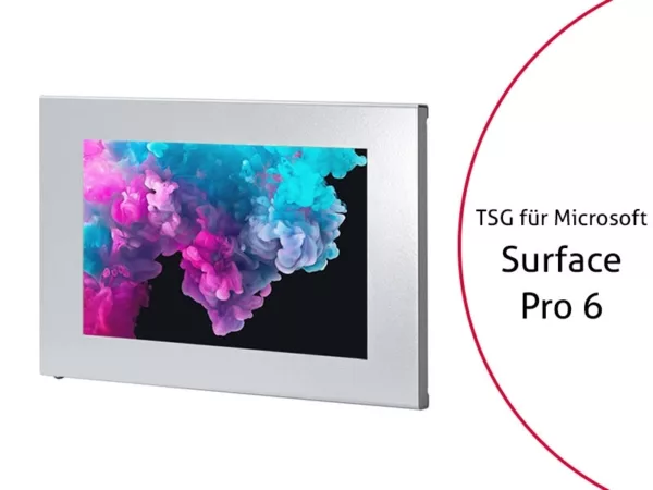 TabLines TSG060S Tablet Schutzgeh?use f?r Microsoft Surface Pro 6, silber