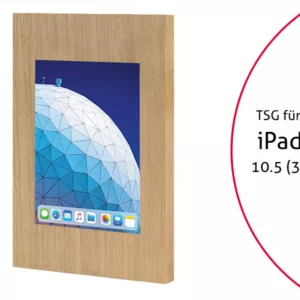 TabLines TSG061O Tablet Schutzgeh?use f?r Apple iPad Air 3 10.5 (2019), Holz Eic...