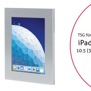 TabLines TSG061S Tablet Schutzgeh?use f?r Apple iPad Air 3 10.5 (2019), silber