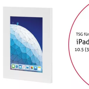 TabLines TSG061W Tablet Schutzgeh?use f?r Apple iPad Air 3 10.5 (2019), wei?