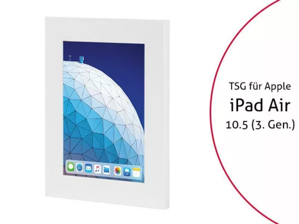 TabLines TSG061W Tablet Schutzgeh?use f?r Apple iPad Air 3 10.5 (2019), wei?