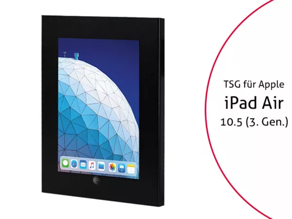 TabLines TSG062B Tablet Schutzgeh?use f?r Apple iPad Air 3 10.5 (2019), HB, schw...
