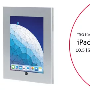 TabLines TSG062S Tablet Schutzgeh?use f?r Apple iPad Air 3 10.5 (2019), HB, silb...