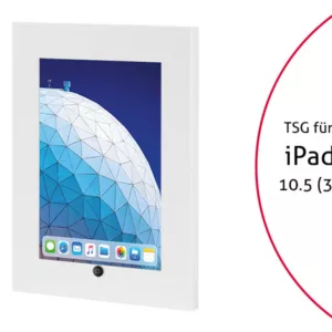 TabLines TSG062W Tablet Schutzgeh?use f?r Apple iPad Air 3 10.5 (2019), HB, wei?