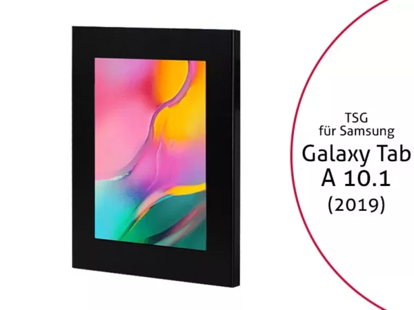 TabLines TSG065B Tablet Schutzgeh?use f?r Samsung Galaxy Tab A 10.1 (2019), schw...