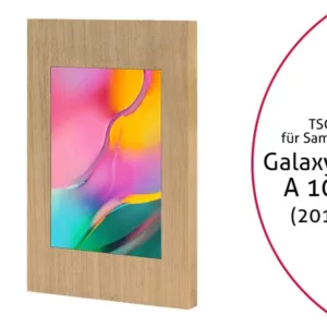 TabLines TSG065O Tablet Schutzgeh?use f?r Samsung Galaxy Tab A 10.1 (2019), Holz...
