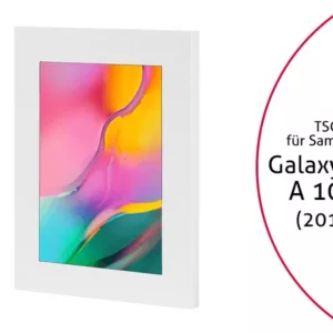 TabLines TSG065W Tablet Schutzgeh?use f?r Samsung Galaxy Tab A 10.1 (2019), wei?