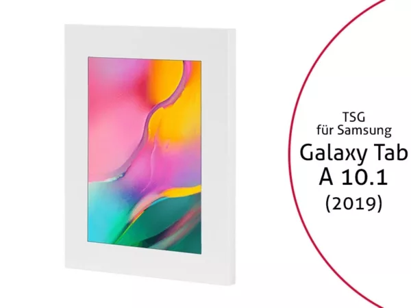 TabLines TSG065W Tablet Schutzgeh?use f?r Samsung Galaxy Tab A 10.1 (2019), wei?