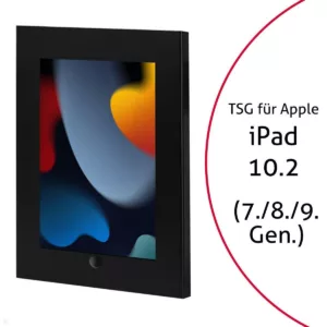 TabLines TSG068B Tablet Schutzgeh?use iPad 10.2 (7./8./9. Gen.), HB, schwarz