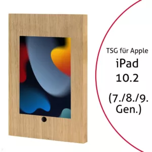 TabLines TSG068O Tablet Schutzgeh?use iPad 10.2 (7./8./9. Gen.), HB, Eiche