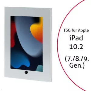 TabLines TSG068S Tablet Schutzgeh?use f?r iPad 10.2 (7./8./9. Gen.), HB, silber
