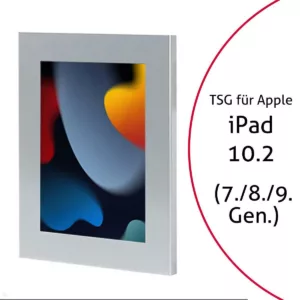 TabLines TSG069S Tablet Schutzgeh?use f?r Apple iPad 10.2 (7./8./9. Gen.), silbe...