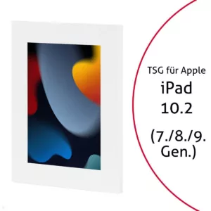 TabLines TSG069W Tablet Schutzgeh?use f?r Apple iPad 10.2 (7./8./9. Gen.), wei?