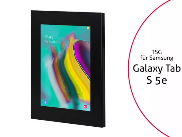 TabLines TSG070B Tablet Schutzgeh?use f?r Samsung Tab S5e, schwarz