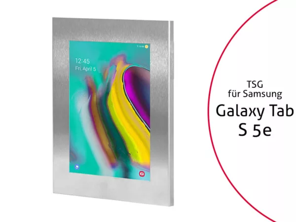 TabLines TSG070E Tablet Schutzgeh?use f?r Samsung Tab S5e, Edelstahl