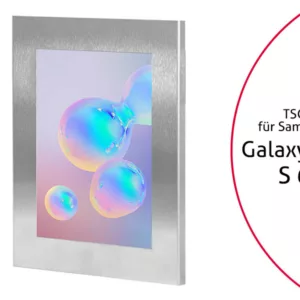 TabLines TSG071E Tablet Schutzgeh?use f?r Samsung Tab S6, Edelstahl