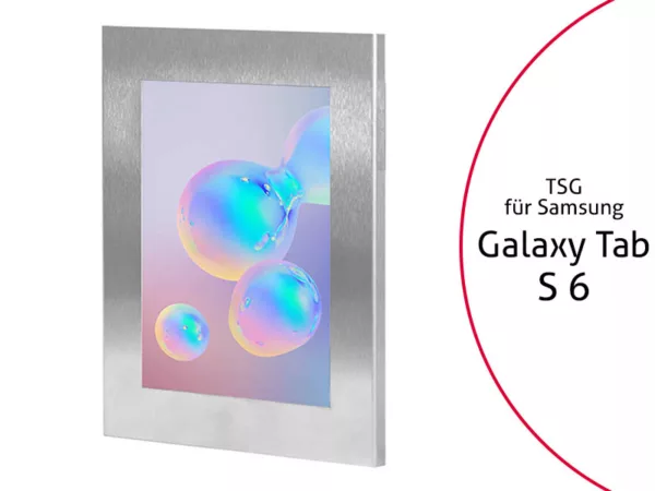 TabLines TSG071E Tablet Schutzgeh?use f?r Samsung Tab S6, Edelstahl