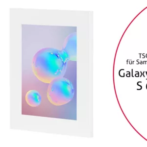 TabLines TSG071W Tablet Schutzgeh?use f?r Samsung Tab S6, wei?