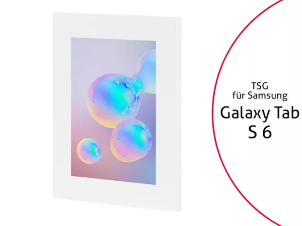 TabLines TSG071W Tablet Schutzgeh?use f?r Samsung Tab S6, wei?