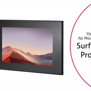 TabLines TSG073B Tablet Schutzgeh?use f?r Microsoft Surface Pro 7 / 7+, schwarz