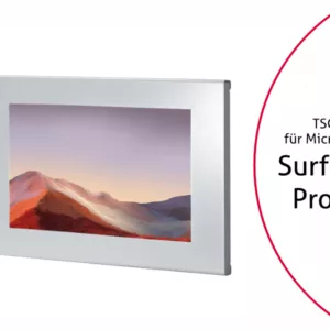 TabLines TSG073S Tablet Schutzgeh?use f?r Microsoft Surface Pro 7 / 7+, silber