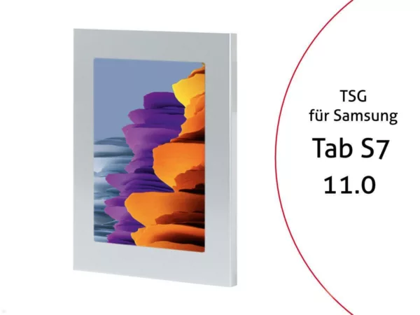 TabLines TSG075S Tablet Schutzgeh?use f?r Samsung Tab S7 11.0, silber
