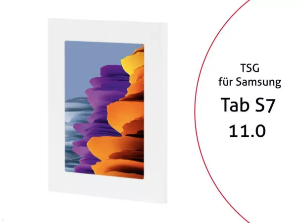 TabLines TSG075W Tablet Schutzgeh?use f?r Samsung Tab S7 11.0, wei?